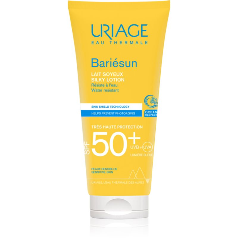 Uriage Bariésun Silky Lotion SPF 50+ ochranné mléko na tělo a obličej SPF 50+ 100 ml