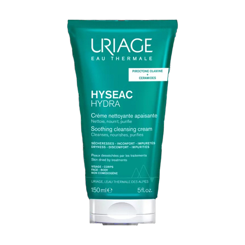 URIAG Hyséac Čisticí krém na vysušenou pleť při léčbě akné 150 ml