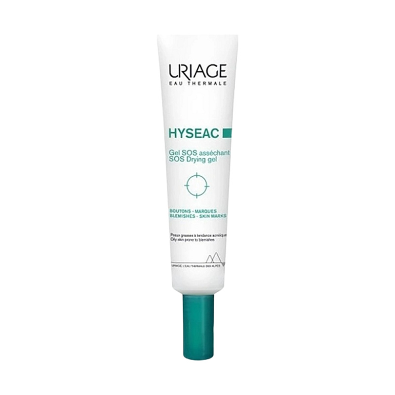 Uriage Hyséac SOS Drying Gel lokální gel na akné proti pigmentovým skvrnám 15 ml