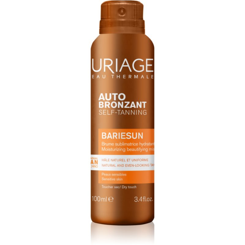Uriage Bariésun Thermal Mist Self-Tanning samoopalovací sprej na tělo a obličej 100 ml