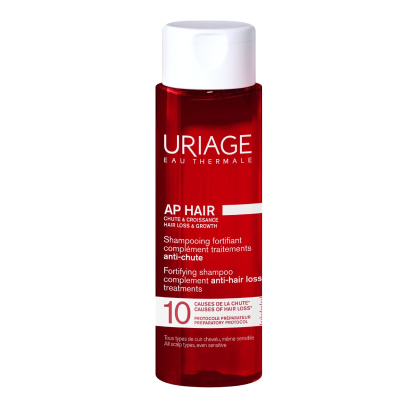 Uriage AP HAIR Shampoo posilující šampon proti vypadávání vlasů 200 ml
