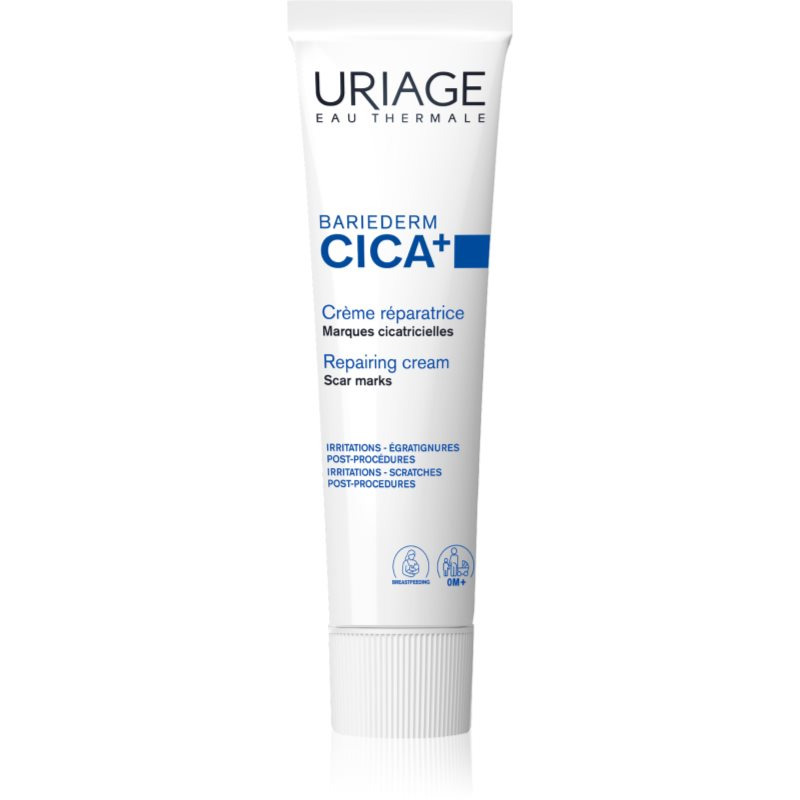 Uriage Bariederm Cica+ Repairing Cream reparativní krém s obsahem mědi a zinku 40 ml