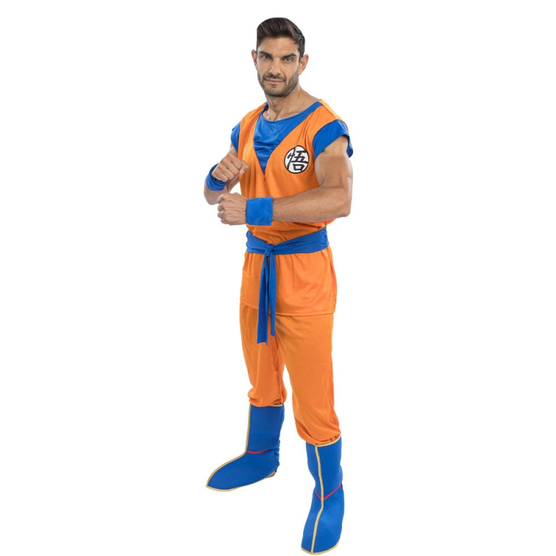 Kostým Goku Saiyajin (Dragon Ball Z) – 7 dílů - 1 kus