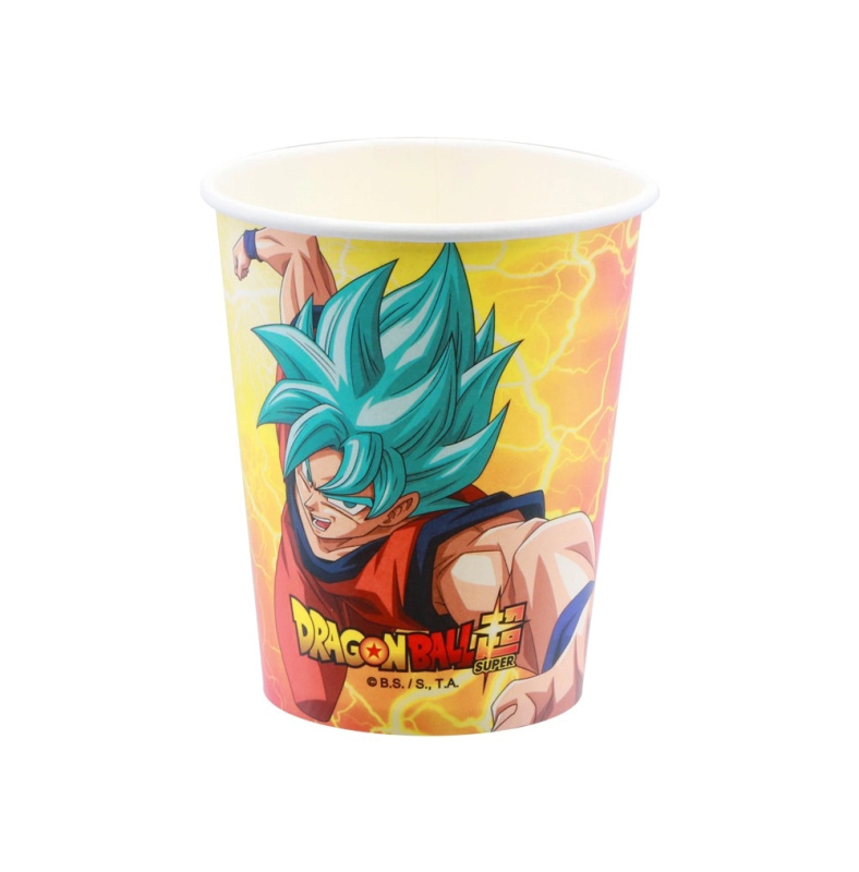 Kelímky Dragon Ball Super 250 ml (8 ks)
