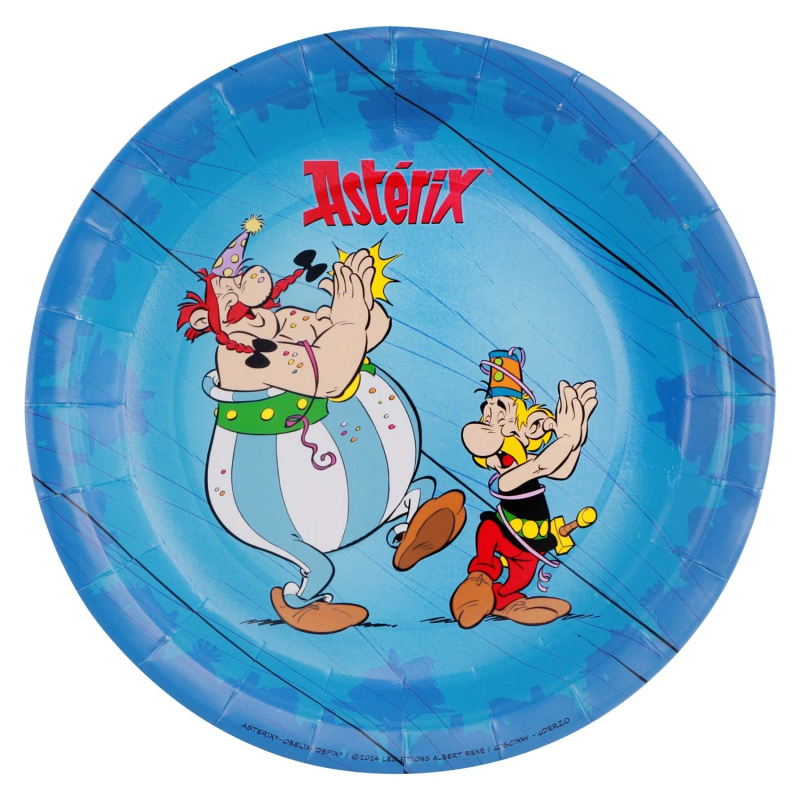 Talíře Asterix 23 cm (8 ks)