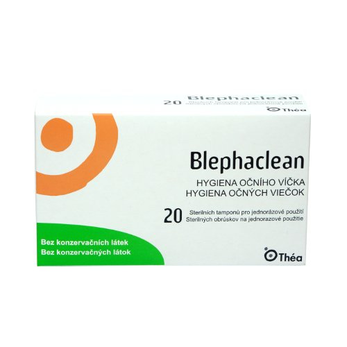 Blephaclean 20 sterilních tamponů