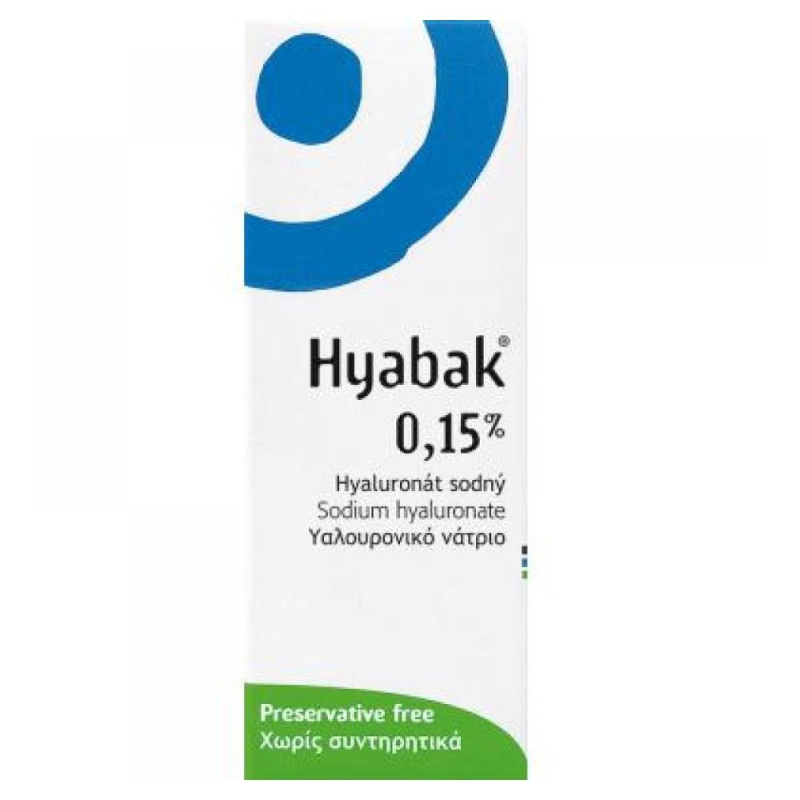 Hyabak 0.15% gtt.10ml