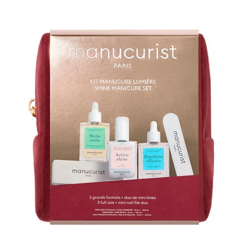 MANUCURIST Dárková sada Prep & care set Active Shine Manicure Set