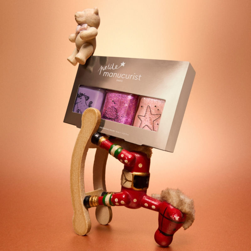 MANUCURIST Dárková sada Kids nail polish set Petite Manucurist Trio