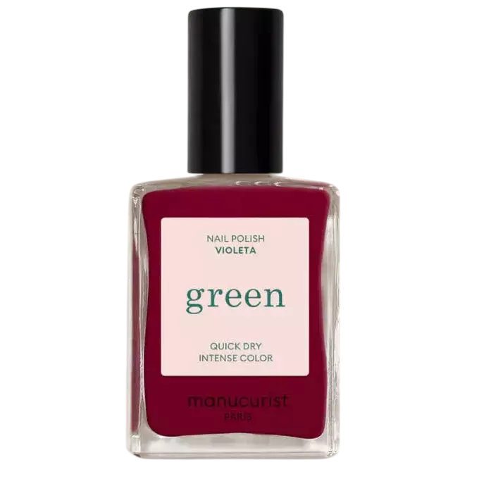 Manucurist Lak na nehty Green Natural Nail Colour 15 ml Violeta