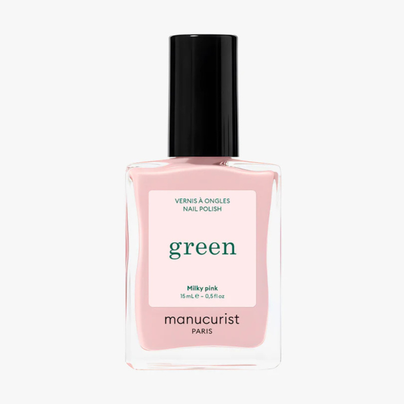 MANUCURIST Green lak Milky Pink