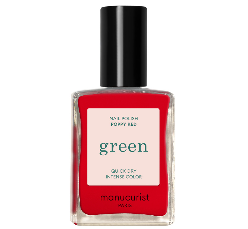 Manucurist Green lak na nehty - Poppy Red 15 ml