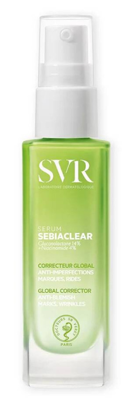 SVR Sebiaclear Serum korekční sérum proti nedokonalostem aknózní pleti 30 ml