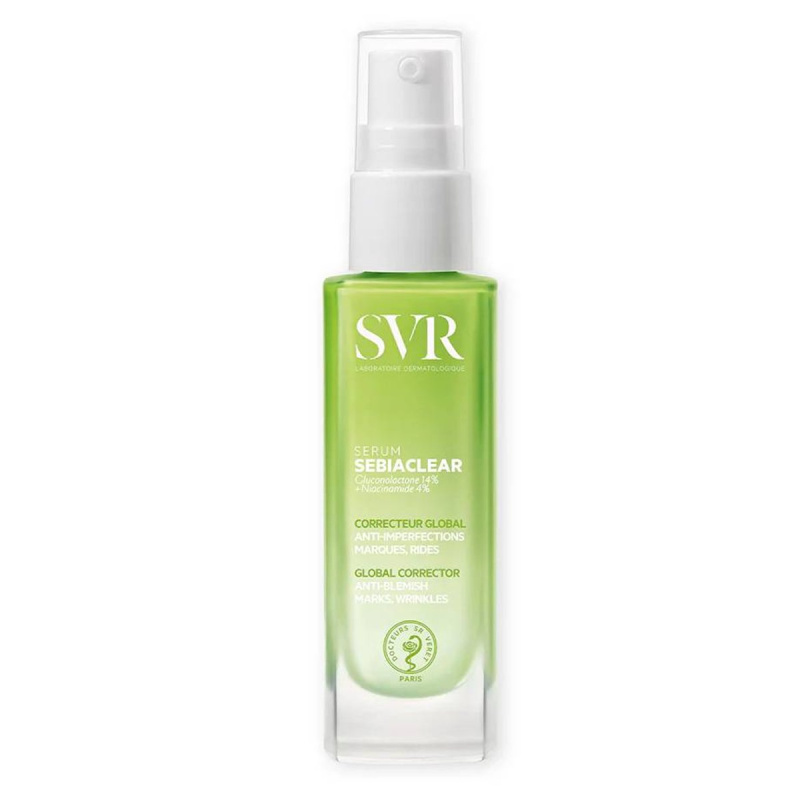SVR Sebiaclear Serum korekční sérum proti nedokonalostem aknózní pleti 30 ml
