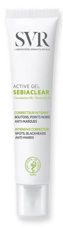 SVR Sebiaclear Active gel krém pro pleť s nedokonalostmi 40 ml