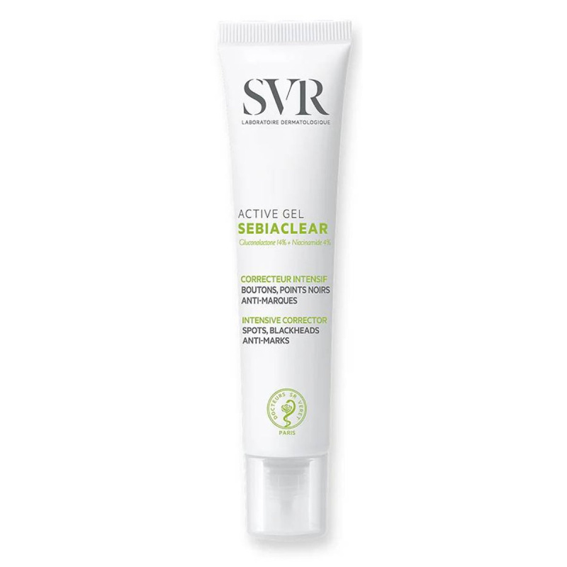 SVR Sebiaclear Active gel krém pro pleť s nedokonalostmi 40 ml