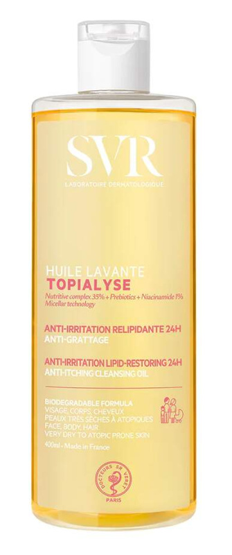 SVR Topialyse Huile Lavante Čisticí olej 400ml