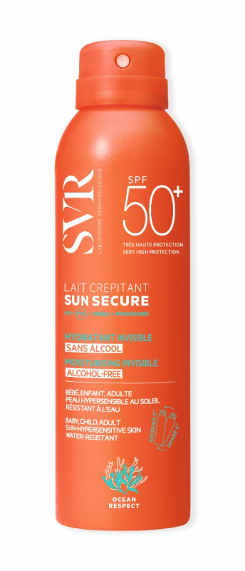 SVR Sun Secure Lait Crepitant opalovací mléko ve spreji SPF 50+ 200 ml