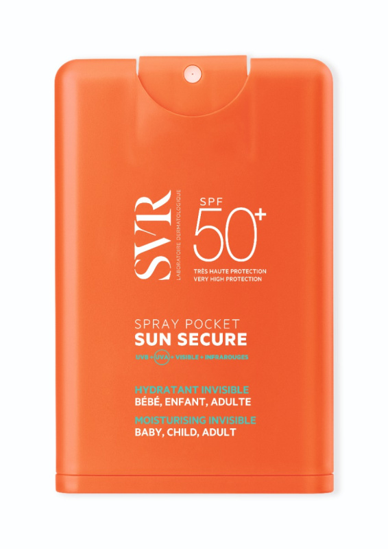 SVR Sun Secure Spray Pocket cestovní sprej na opalování SPF 50+ 20 ml