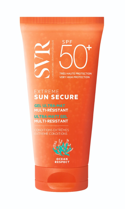 SVR Sun Secure Extreme denní gelový krém s matujícím účinkem SPF 50+ 50 ml