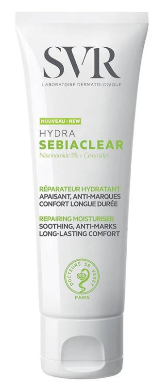 SVR Sebiaclear Hydra zklidňující a hydratační krém pro pleť s nedokonalostmi 40 ml