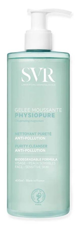 SVR Physiopure Gelee Moussante čisticí gel pro všechny typy pleti 400 ml