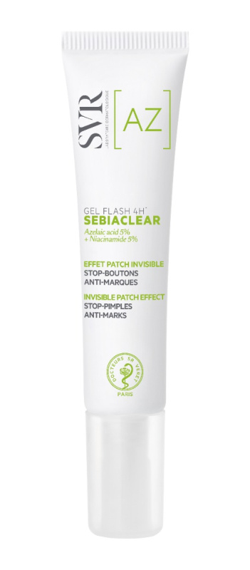SVR Sebiaclear Flash 4h gel proti nedokonalostem pleti 15 ml