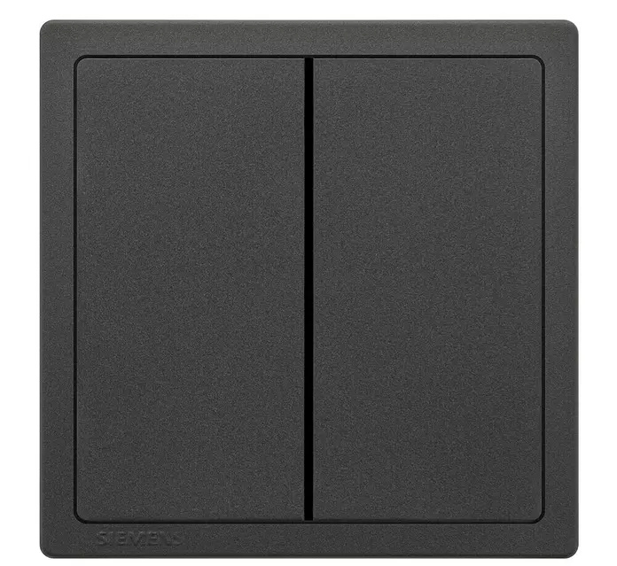 Spínač Siemens Delta Style SIE044363 / plast / antracit Varianta: ivi1