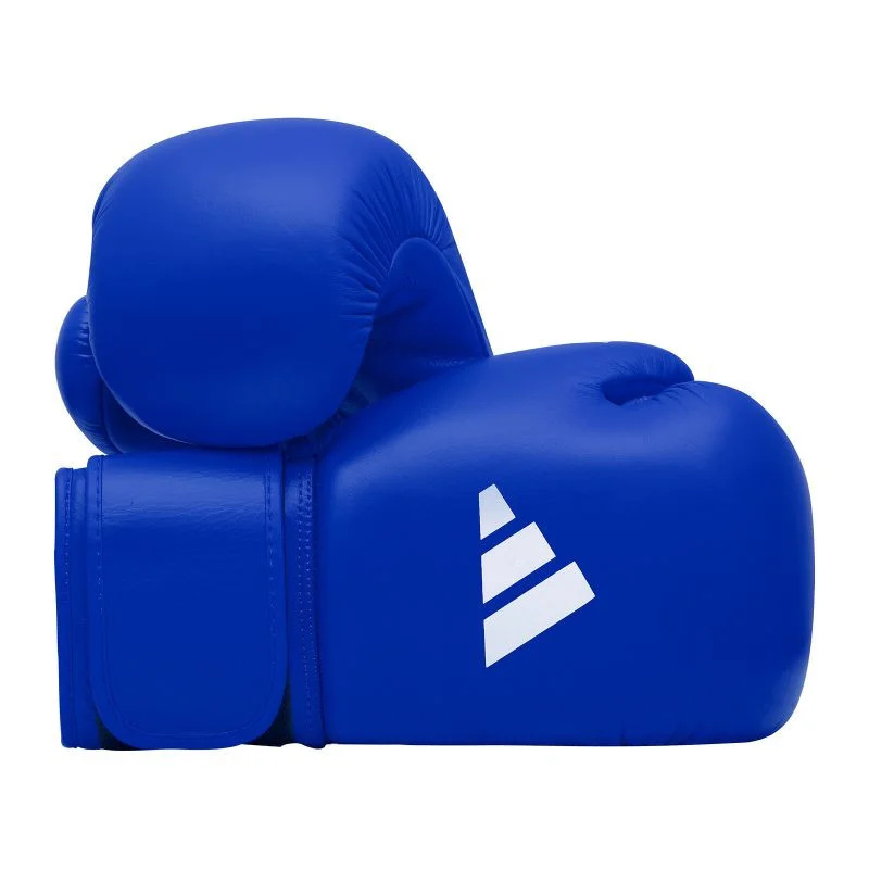 Turnajové boxerské rukavice adidas se schválením IBA modré 12 oz