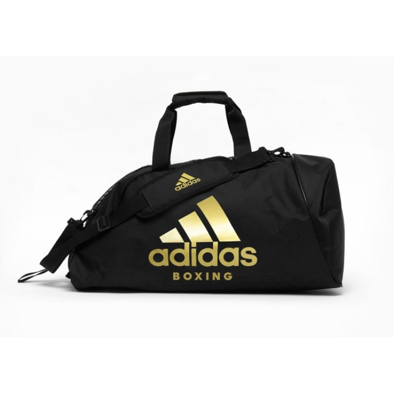 Sportovní taška ADIDAS BOXING černá/zlatá M NEUPLATŇUJE SE
