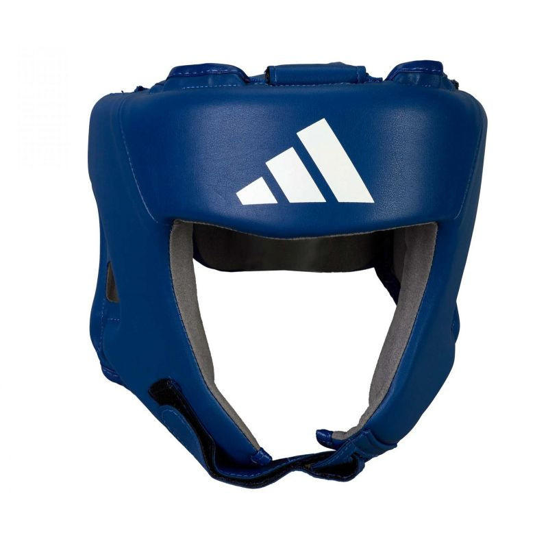 Kožená turnajová helma adidas IBA cactus ADIIBAH1C-Blue L