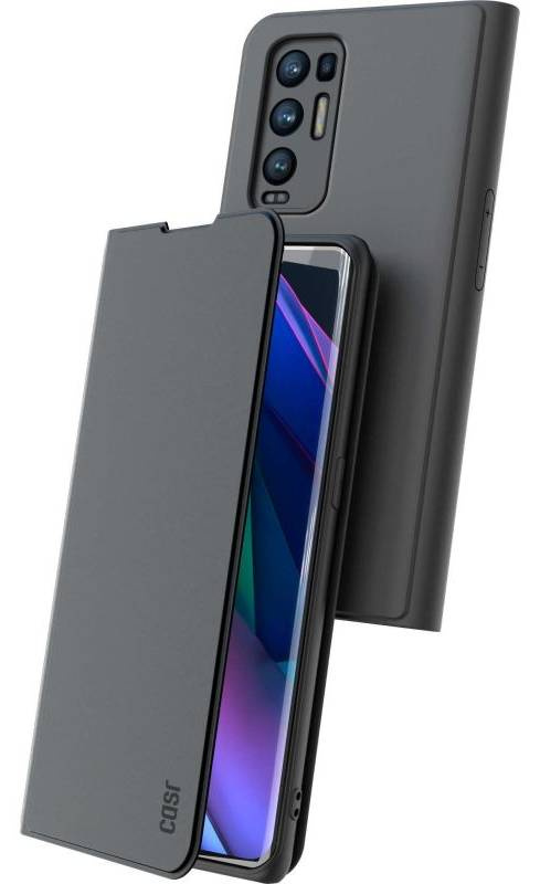 Ochranné flipové pouzdro Casr pro mobilní telefon Oppo Find X 3 Neo / slot na karty / černá Varianta: ivi3