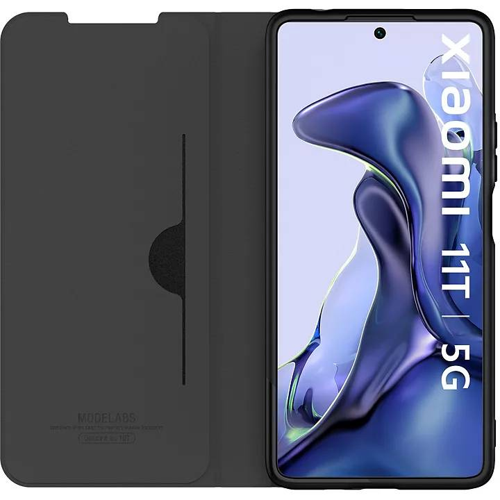 Pouzdro s klopou Modelabs pro mobilní telefon Xiaomi 11T a 11T PRO / TPU plast / černá Varianta: ivi1