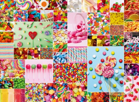 Puzzle Sladkosti 3000 dílků