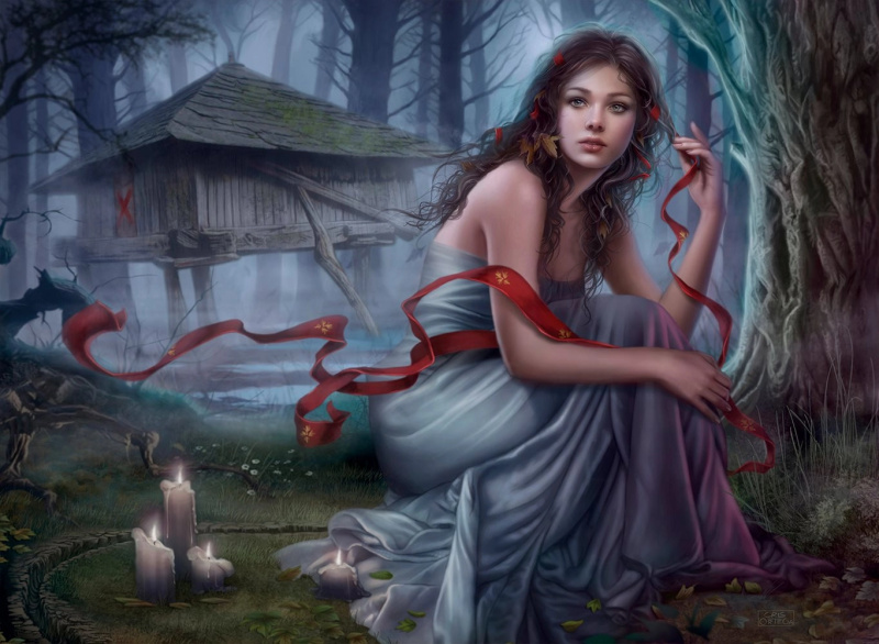 Cris Ortega - Night Unseen - puzzle z kategorie Umělecké