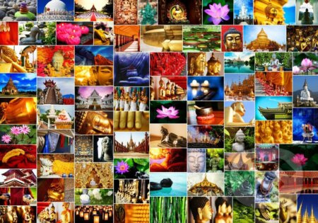 GRAFIKA Puzzle Koláž: Zen 1500 dílků
