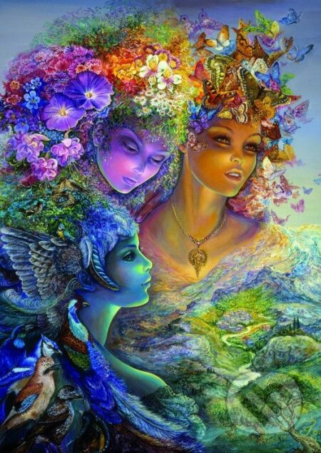Grafika Josephine Wall: The Three Graces 2000 dílků