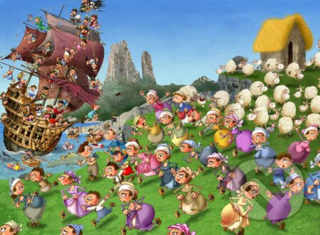 François Ruyer: Pirates - puzzle z kategorie Umělecké