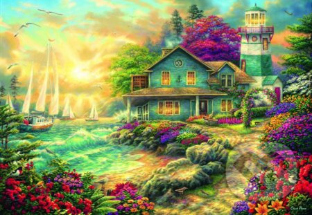 Sunrise by the Sea - puzzle z kategorie Umělecké