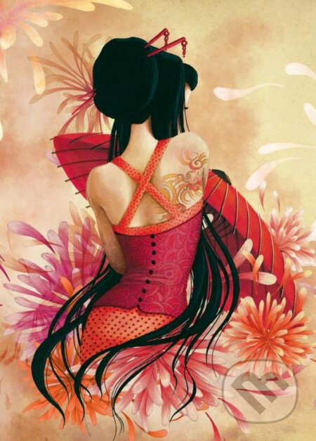 Miss Swan - puzzle z kategorie Umělecké