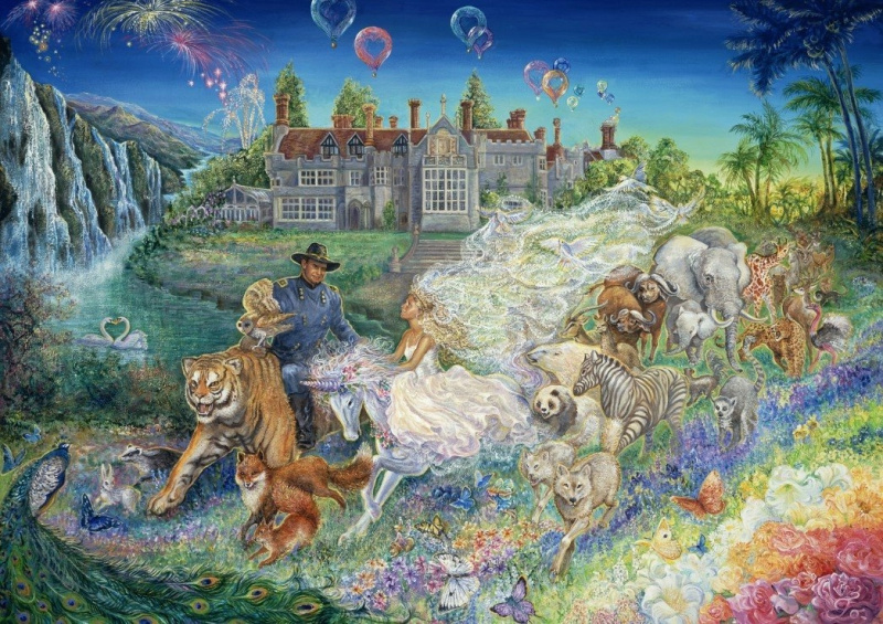 Grafika Josephine Wall: Fantasy Wedding III 2000 dílků
