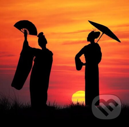 Geisha at Sunset - puzzle z kategorie Umělecké