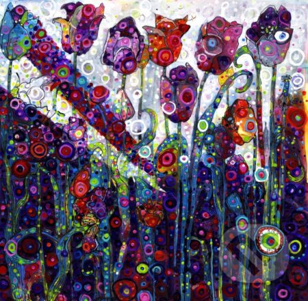 Sally Rich - Tulips - puzzle z kategorie Umělecké