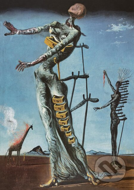 Salvador Dalí - Burning Giraffe, c. 1937 - puzzle z kategorie Umělecké