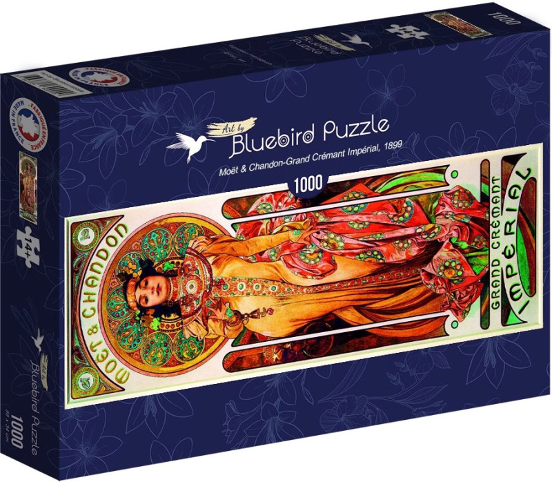 Bluebird vertikální puzzle Moët & Chandon – Grand Crémant Impérial 1000 dílků
