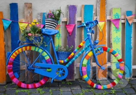 My Beautiful Colorful Bike - puzzle z kategorie Umělecké