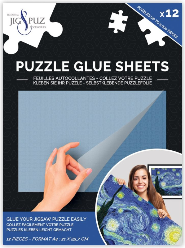 Samolepicí fólie na puzzle pro 2000 dílků JIG&PUZ