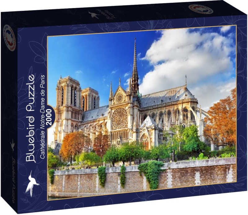 Puzzle Katedrála Notre-Dame v Paříži 2000 dílků