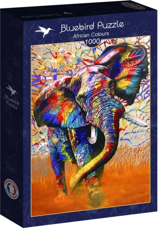 African Colours - puzzle z kategorie Umělecké