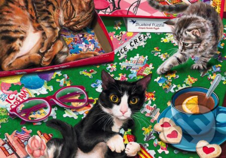 Cats - puzzle z kategorie Umělecké
